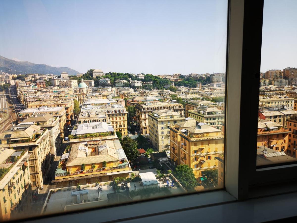 Suite Lambruschini Central With Top City View - Free Covered Parking Genoa Exterior photo